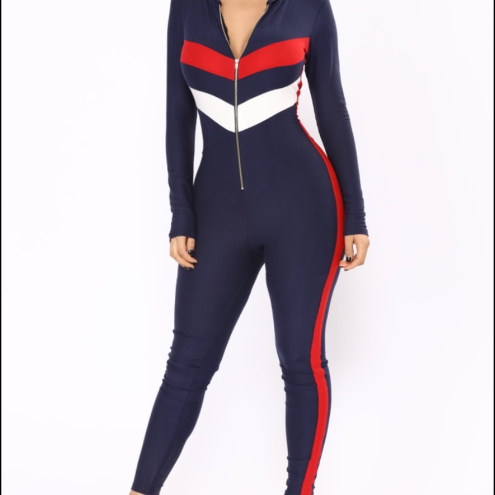 FASHION NOVA Team Effort Hooded Sweatsuit